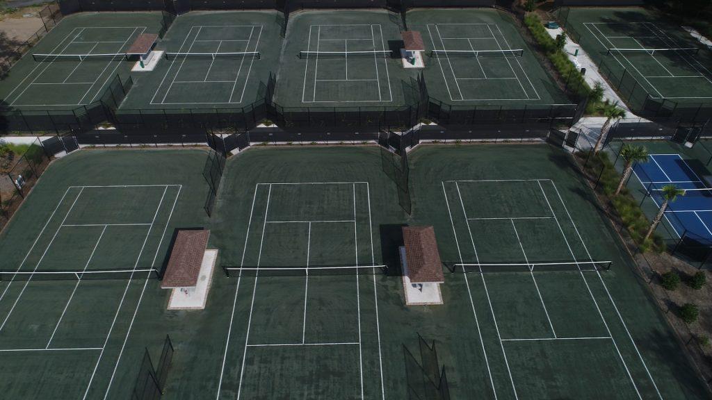 Shipyard tennis courts